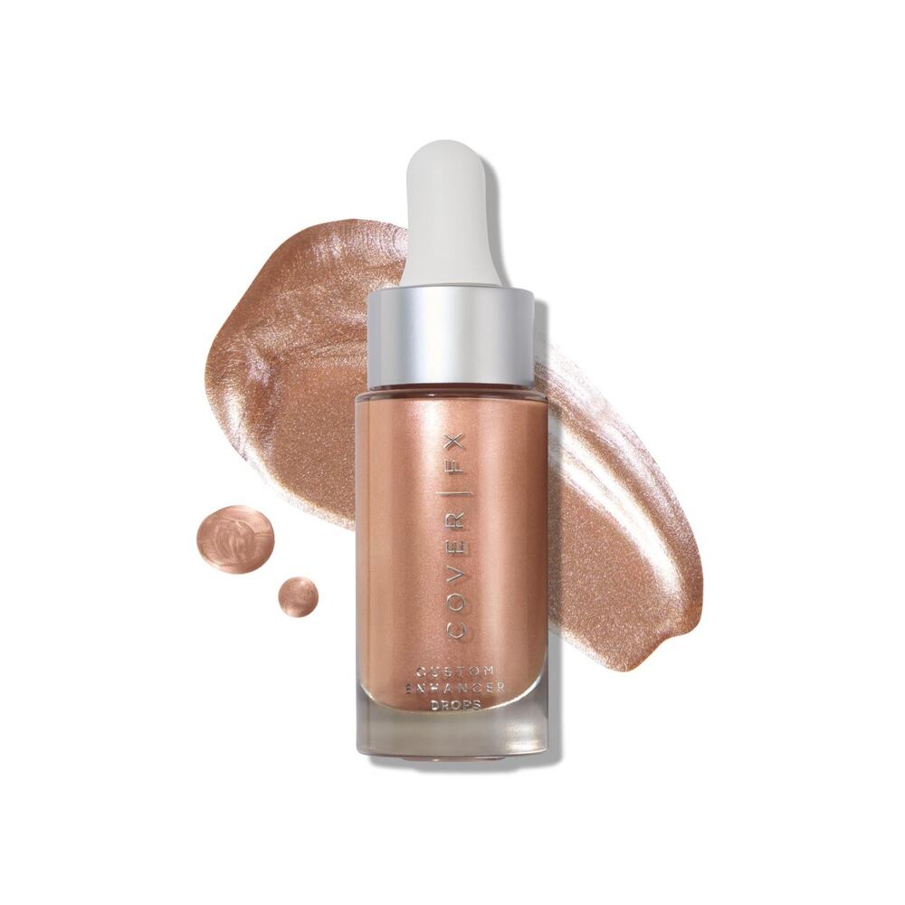 Cover FX Custom Enhancer Bronzer Drops Gilded Glow .3 fl oz. New In Box